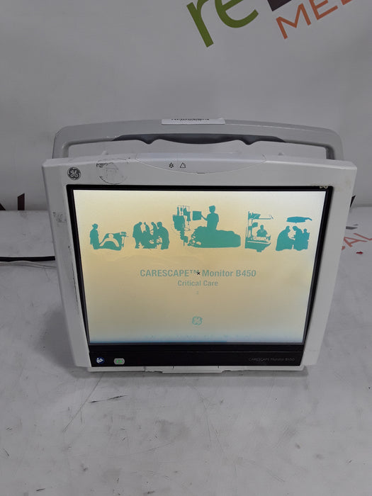 GE Healthcare Carescape B450 Critical Care Patient Monitor