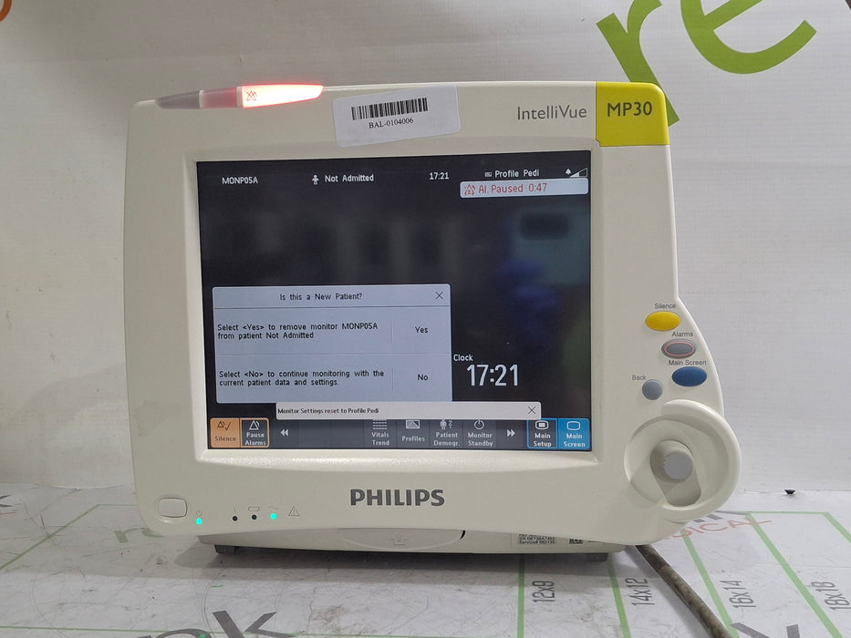 Philips IntelliVue MP30 Patient Monitor