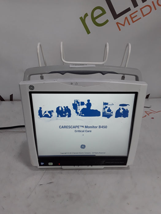 GE Healthcare Carescape B450 Critical Care Patient Monitor