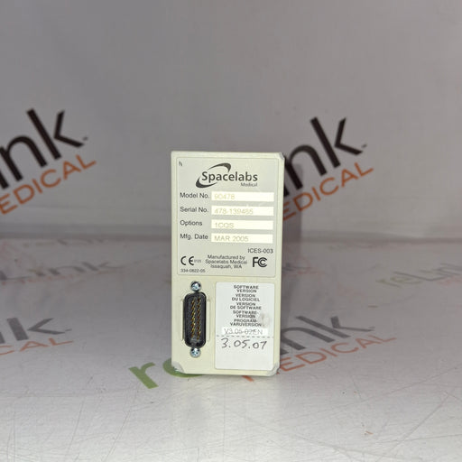Spacelabs Healthcare Spacelabs Healthcare 90478 Q-Band Module Patient Monitors reLink Online