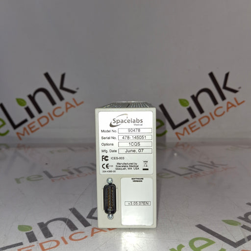Spacelabs Healthcare Spacelabs Healthcare 90478 Q-Band Module Patient Monitors reLink Online