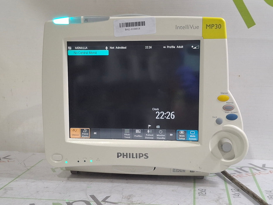 Philips IntelliVue MP30 Patient Monitor