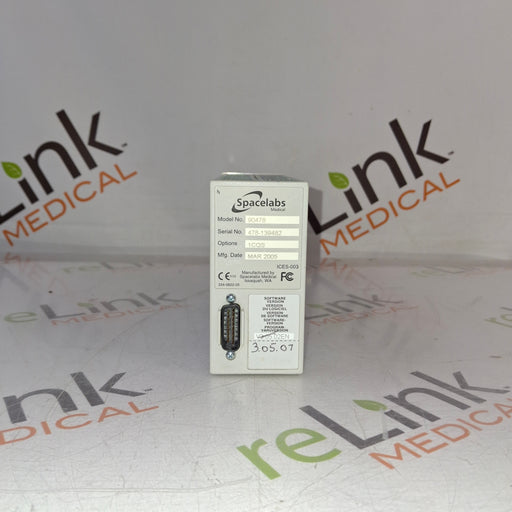 Spacelabs Healthcare Spacelabs Healthcare 90478 Q-Band Module Patient Monitors reLink Online