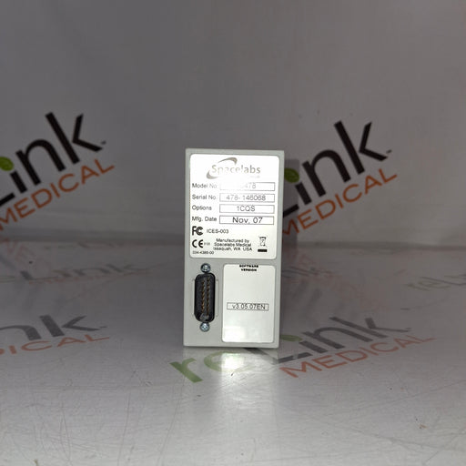 Spacelabs Healthcare Spacelabs Healthcare 90478 Q-Band Module Patient Monitors reLink Online