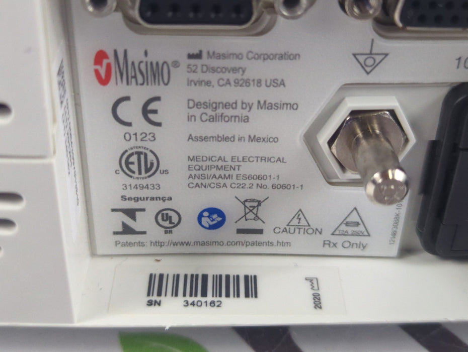 Masimo Radical 7 Pulse Oximeter w/ Base