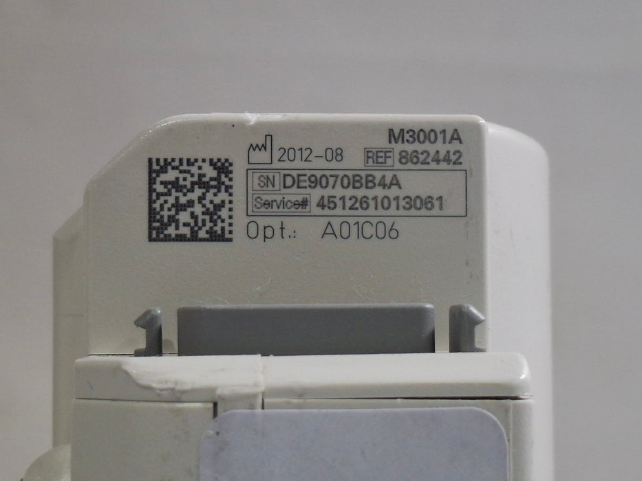 Philips M3001A-A01C06 Fast SpO2, NIBP, ECG, Temp, IBP MMS Module