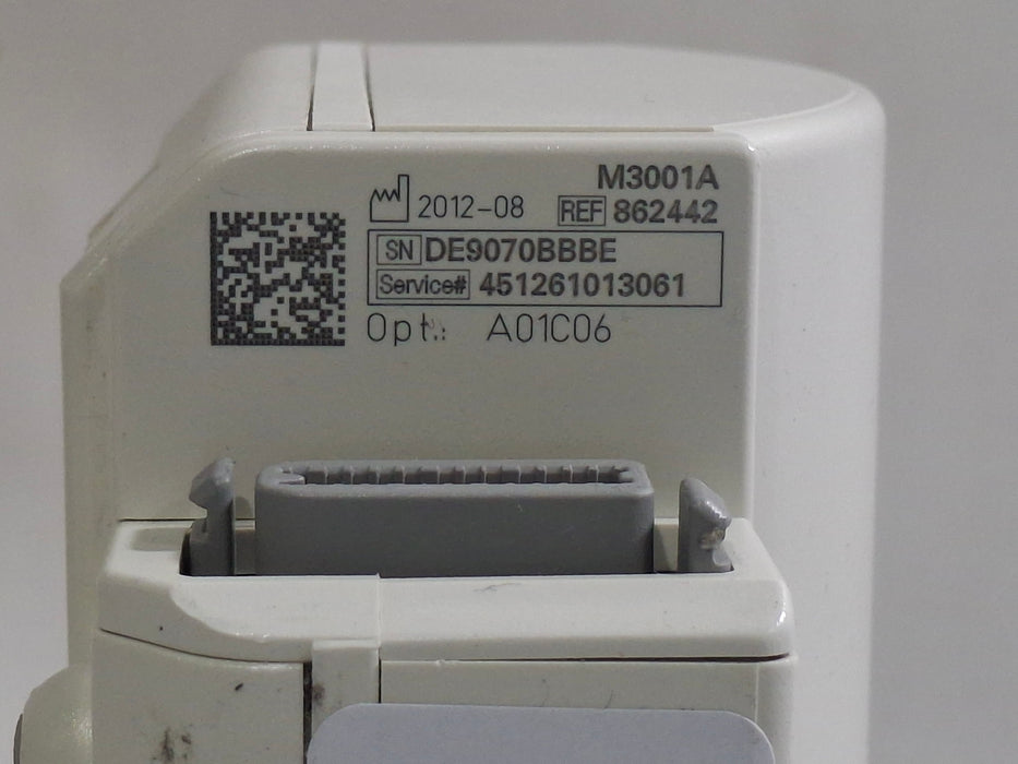 Philips M3001A-A01C06 Fast SpO2, NIBP, ECG, Temp, IBP MMS Module
