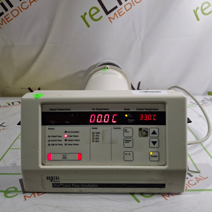 Ohmeda Medical Ohio Care Plus Incubator Controller
