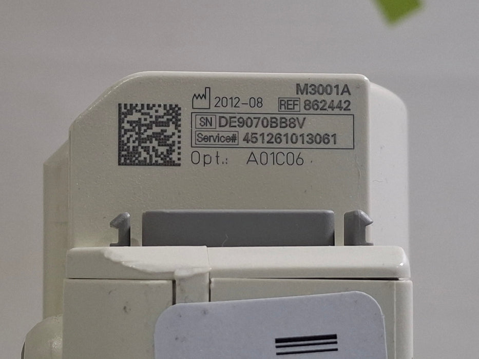 Philips M3001A-A01C06 Fast SpO2, NIBP, ECG, Temp, IBP MMS Module