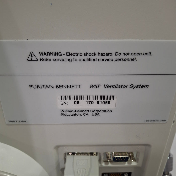 Puritan Bennett 840 Ventilator without Compressor