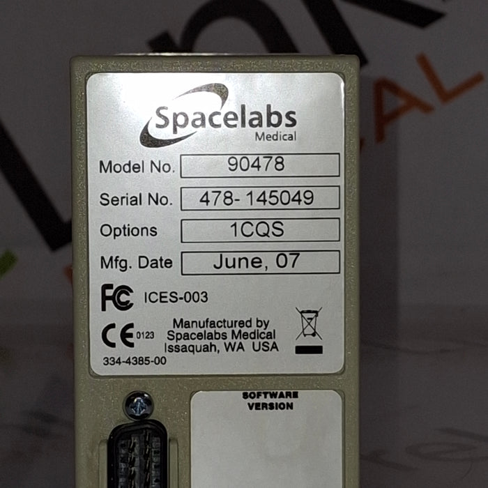 Spacelabs Healthcare 90478 Q-Band Module