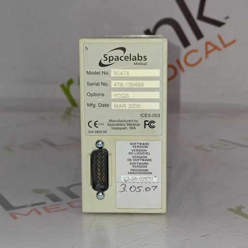 Spacelabs Healthcare Spacelabs Healthcare 90478 Q-Band Module Patient Monitors reLink Online