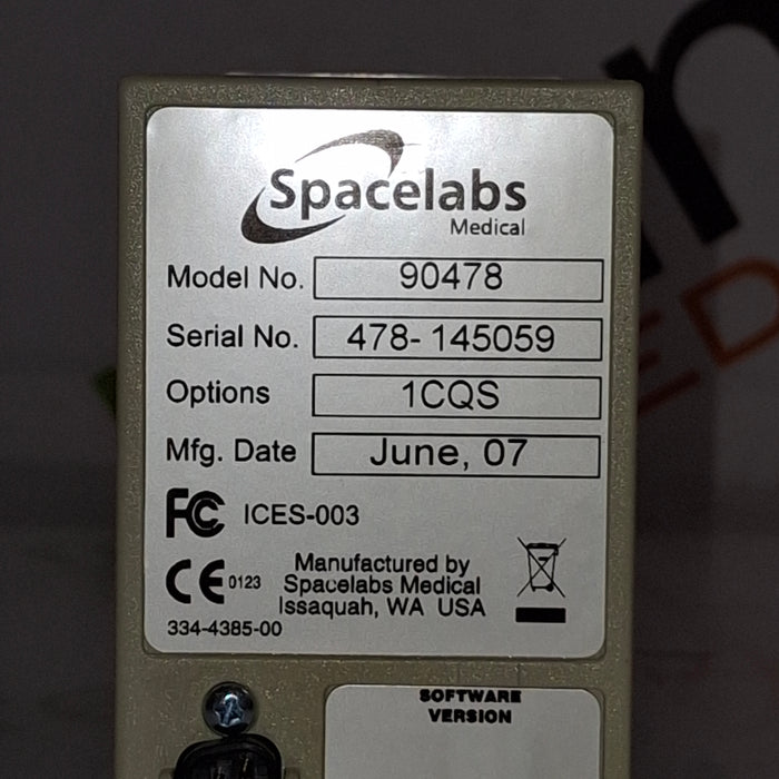 Spacelabs Healthcare 90478 Q-Band Module