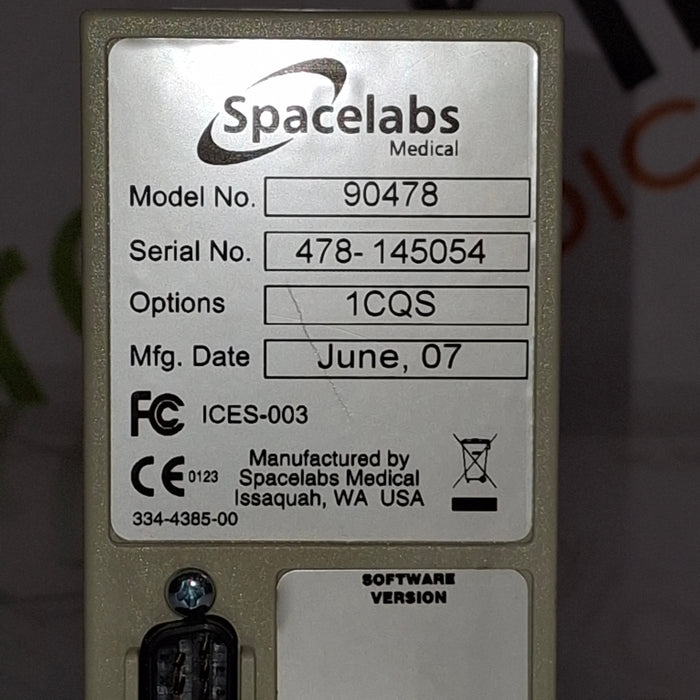 Spacelabs Healthcare 90478 Q-Band Module