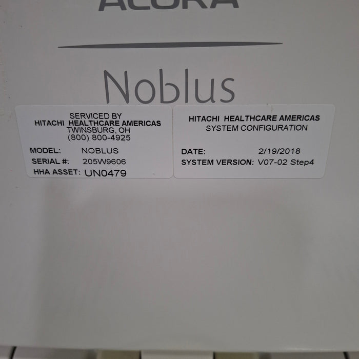 Hitachi Noblus Ultrasound