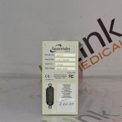 Spacelabs Healthcare Spacelabs Healthcare 90478 Q-Band Module Patient Monitors reLink Online