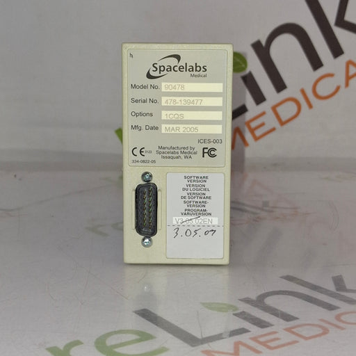 Spacelabs Healthcare Spacelabs Healthcare 90478 Q-Band Module Patient Monitors reLink Online