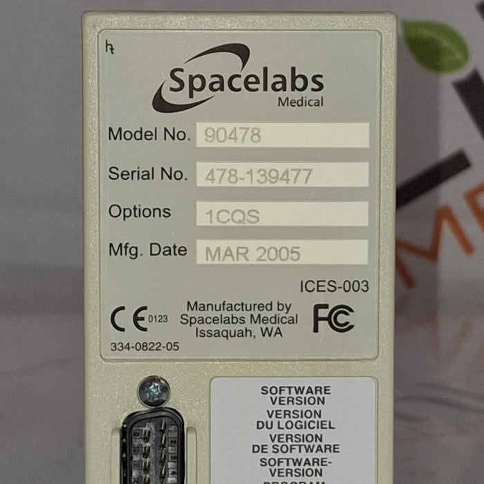 Spacelabs Healthcare 90478 Q-Band Module
