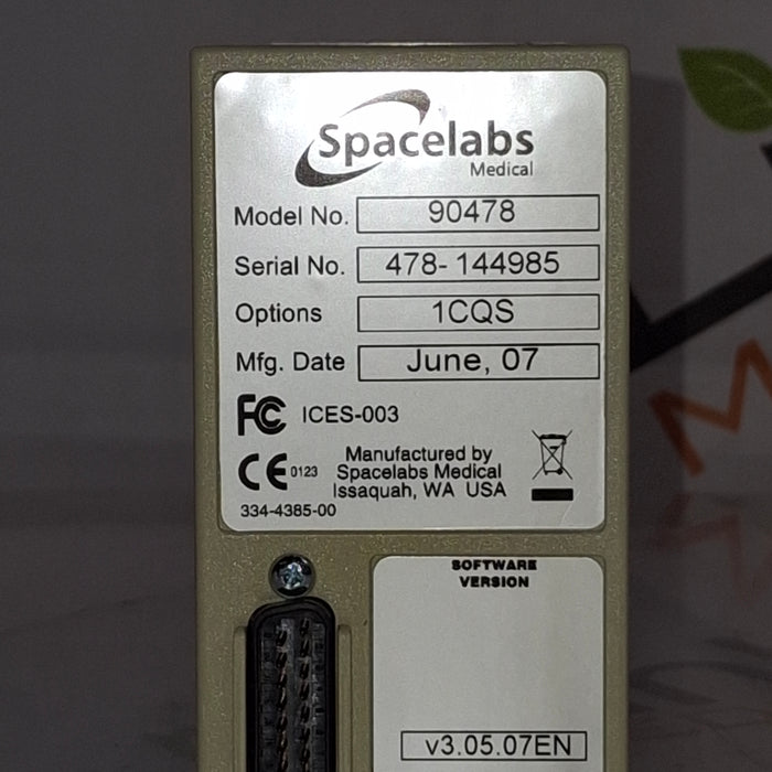 Spacelabs Healthcare 90478 Q-Band Module