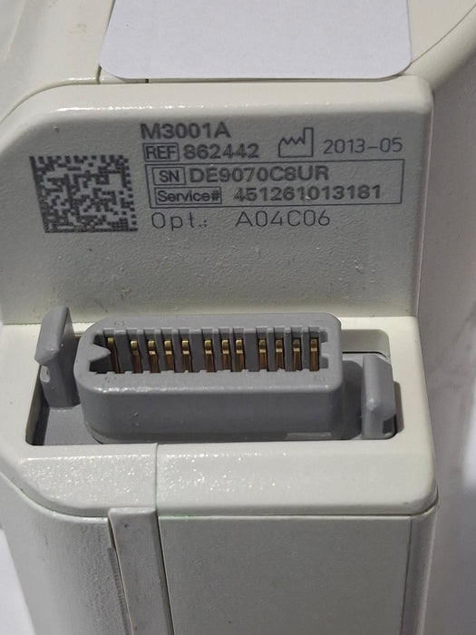 Philips M3001A-A04C06 OxiMax SpO2, NIBP, ECG, Temp, IBP MMS Module