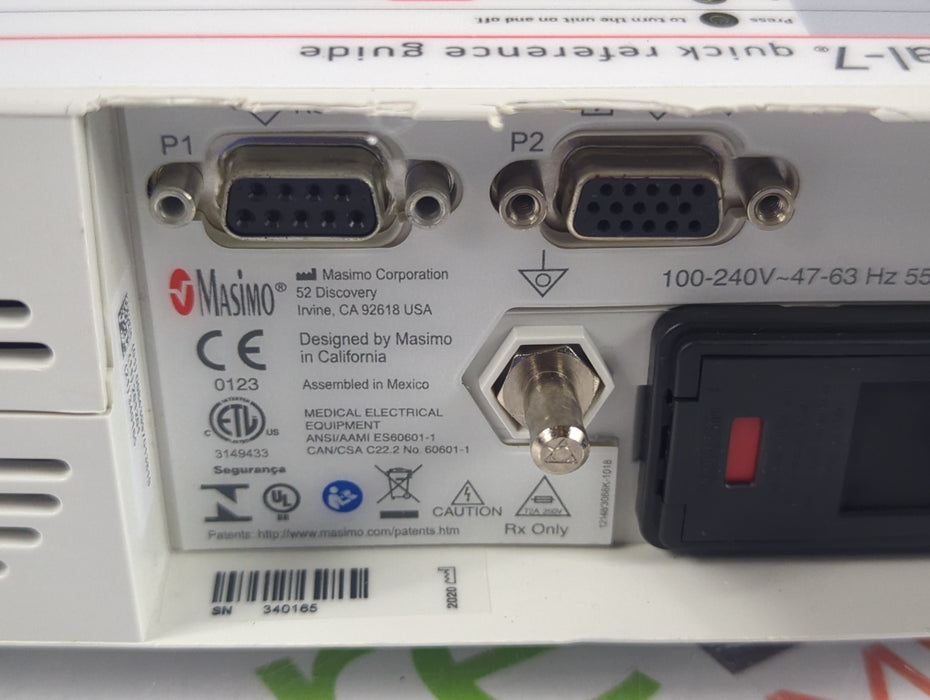 Masimo Radical 7 Pulse Oximeter w/ Base