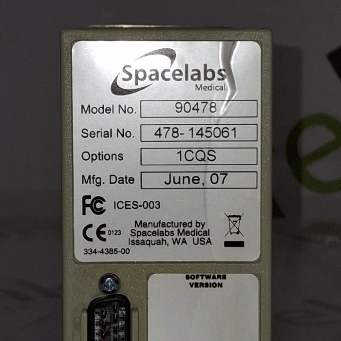 Spacelabs Healthcare 90478 Q-Band Module