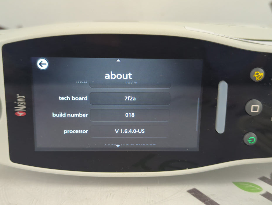 Masimo Radical 7 Pulse Oximeter w/ Base