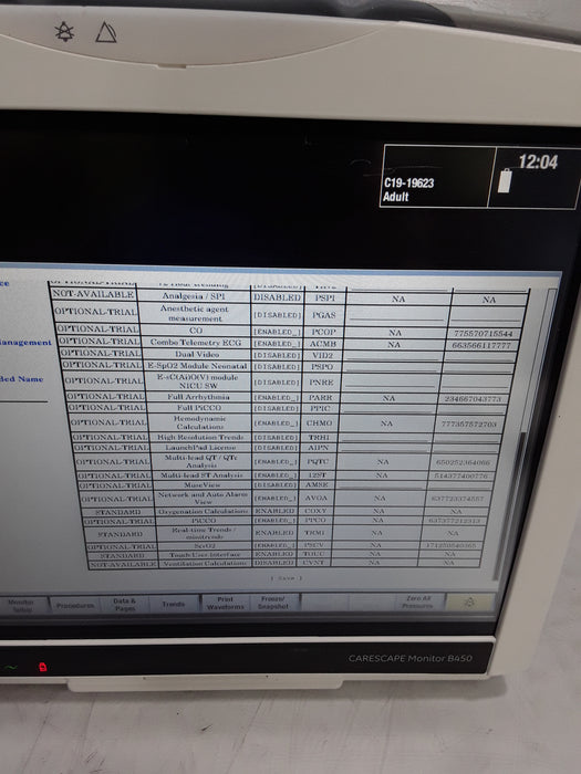 GE Healthcare GE Healthcare Carescape B450 Critical Care Patient Monitor Patient Monitors reLink Online