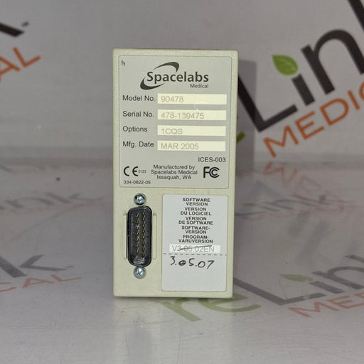 Spacelabs Healthcare Spacelabs Healthcare 90478 Q-Band Module Patient Monitors reLink Online