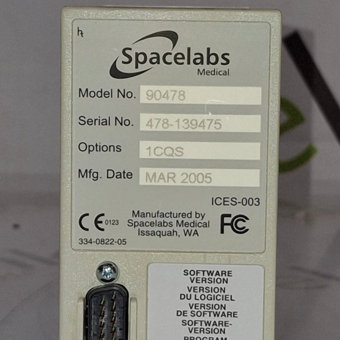 Spacelabs Healthcare 90478 Q-Band Module