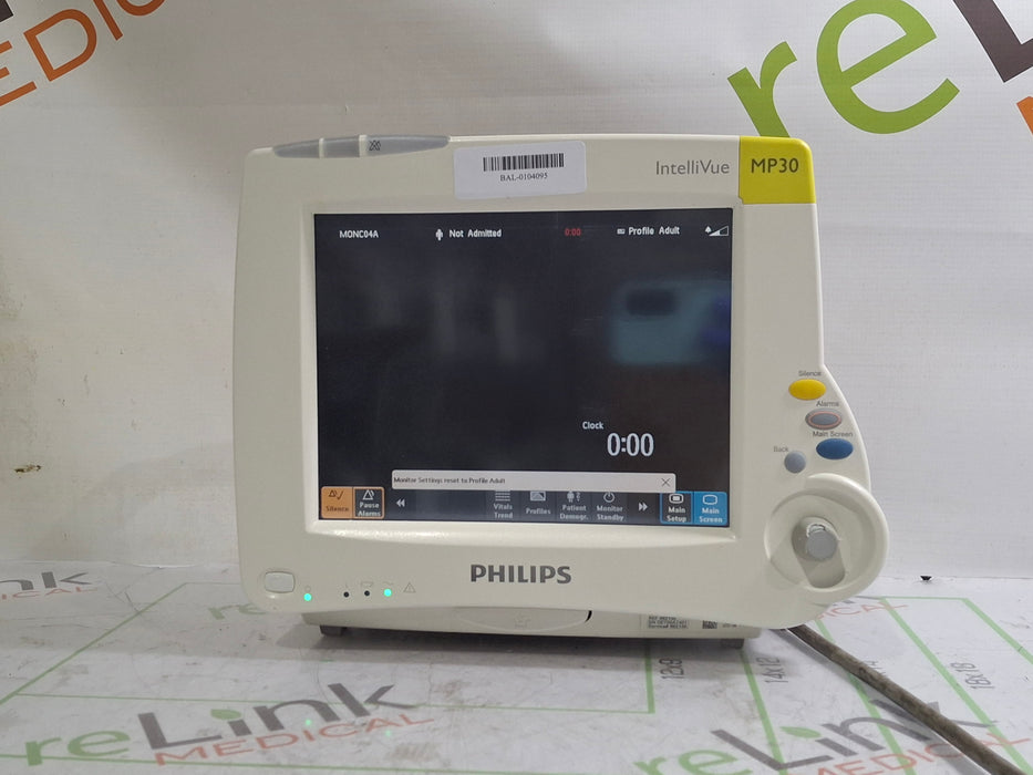 Philips IntelliVue MP30 Patient Monitor