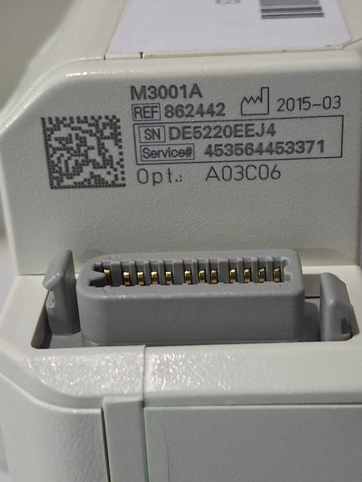 Philips M3001A-A03C06 Masimo SpO2, NIBP, ECG, Temp, IBP MMS Module
