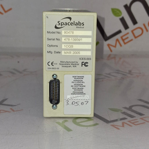 Spacelabs Healthcare Spacelabs Healthcare 90478 Q-Band Module Patient Monitors reLink Online