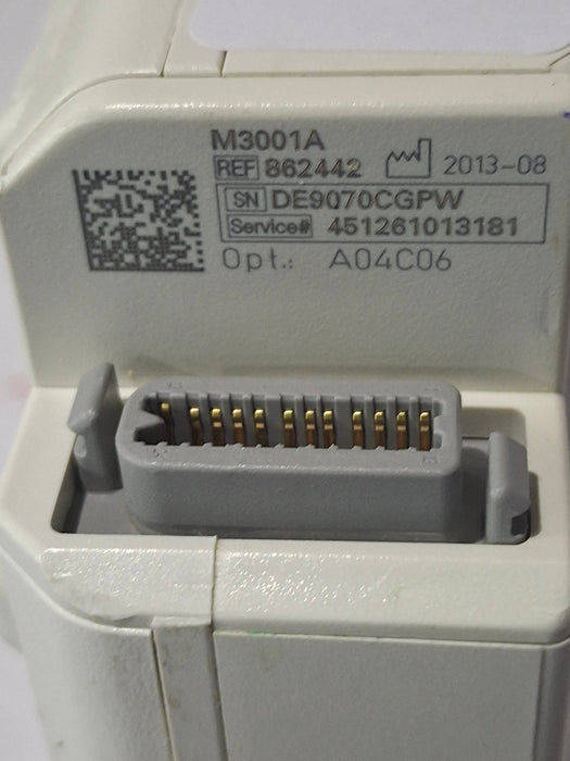 Philips M3001A-A04C06 OxiMax SpO2, NIBP, ECG, Temp, IBP MMS Module