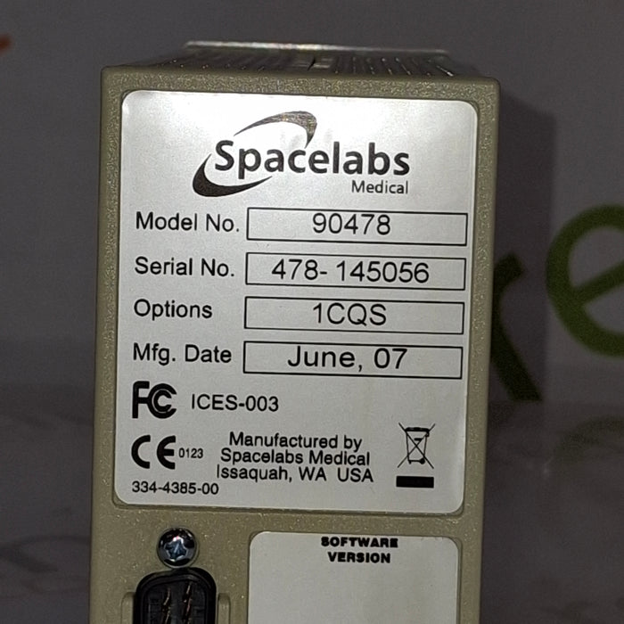 Spacelabs Healthcare 90478 Q-Band Module
