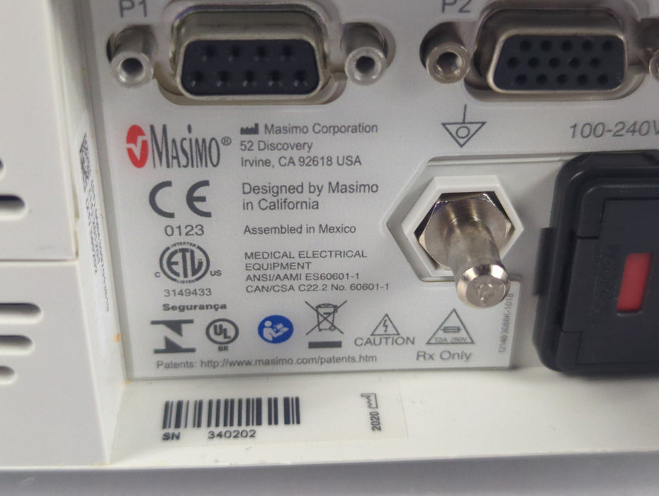 Masimo Radical 7 Pulse Oximeter w/ Base
