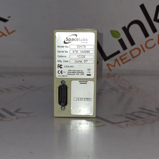 Spacelabs Healthcare Spacelabs Healthcare 90478 Q-Band Module Patient Monitors reLink Online