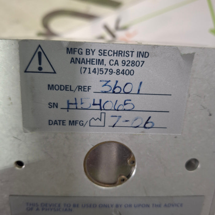 Sechrist 3500HL Air-Oxygen Mixer