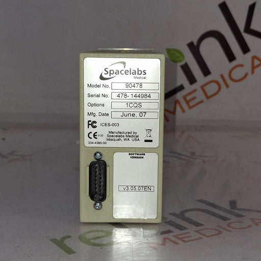 Spacelabs Healthcare Spacelabs Healthcare 90478 Q-Band Module Patient Monitors reLink Online