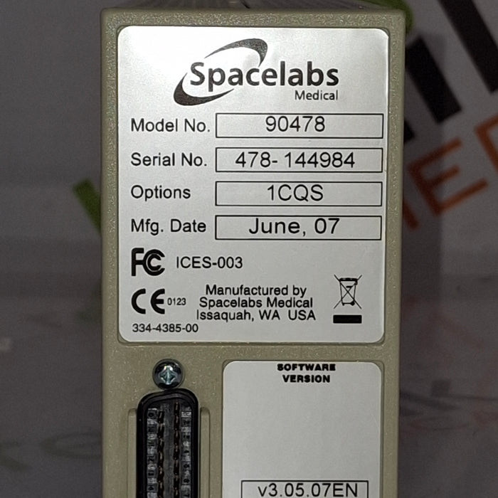 Spacelabs Healthcare 90478 Q-Band Module