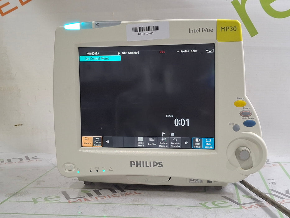 Philips IntelliVue MP30 Patient Monitor