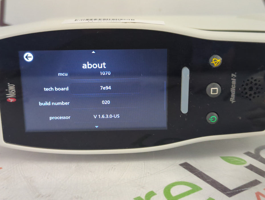 Masimo Radical 7 Pulse Oximeter w/ Base