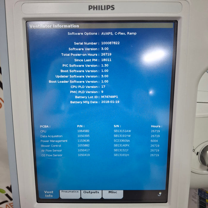 Philips Respironics V60 BiPAP Ventilator