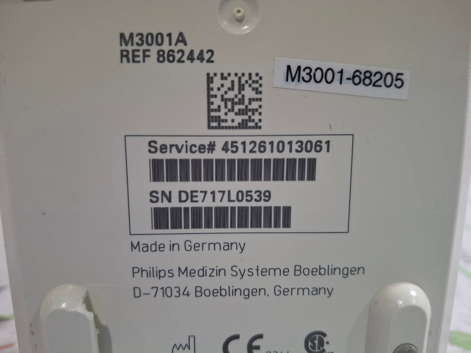 Philips M3001A-A01C06 Fast SpO2, NIBP, ECG, Temp, IBP MMS Module