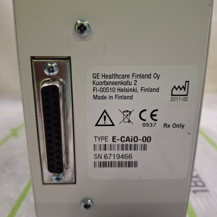 GE Healthcare E-CAiO-00 Gas Exhaust Module