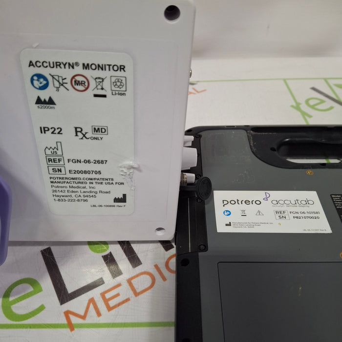 Potrero Medical Accuryn Monitoring System