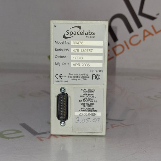 Spacelabs Healthcare Spacelabs Healthcare 90478 Q-Band Module Patient Monitors reLink Online