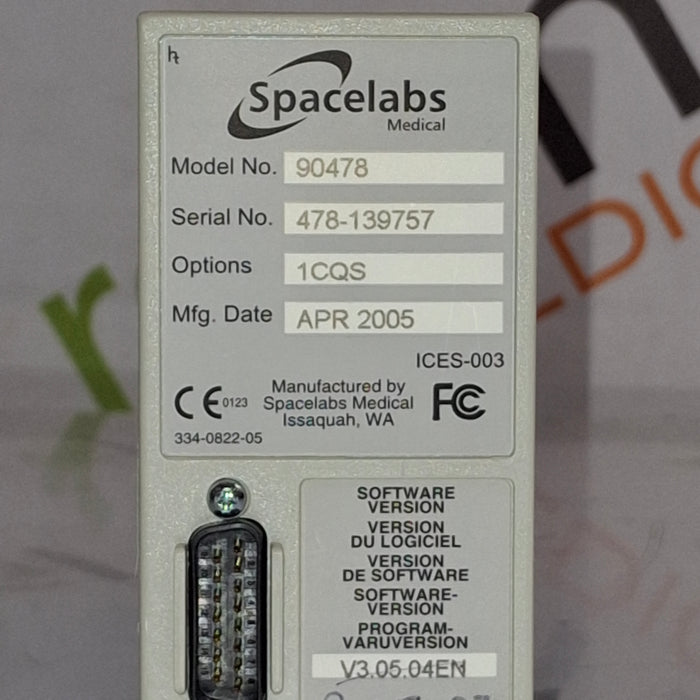 Spacelabs Healthcare 90478 Q-Band Module