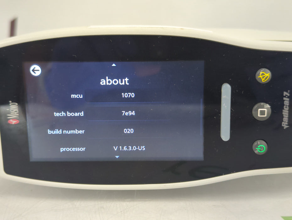 Masimo Radical 7 Pulse Oximeter w/ Base