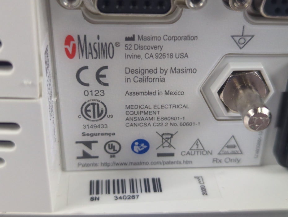 Masimo Radical 7 Pulse Oximeter w/ Base
